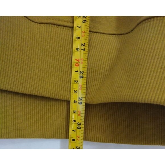 Goodfellow & Co men's L mustard yellow crewneck sweatshirt. NWT - Picture 6 of 7